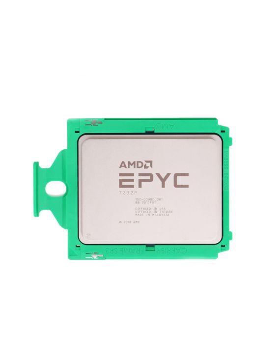 AMD 100-000000081 EPYC 7232P 8-Core 3.10GHz 32MB L3 Cache Socket SP3 Processor
