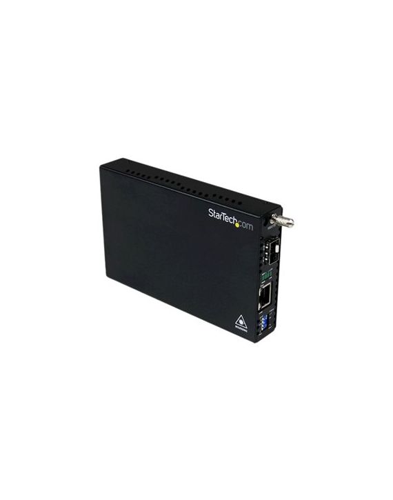 Startech ET91000SFP2 - Gigabit Ethernet Fiber Media Converter With Open Sfp Slot - Fiber Media Converter - 1.25 Gbps