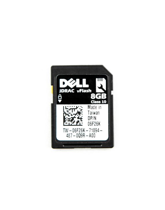 Dell 6F26K 8GB iDRAC vFlash SD Card