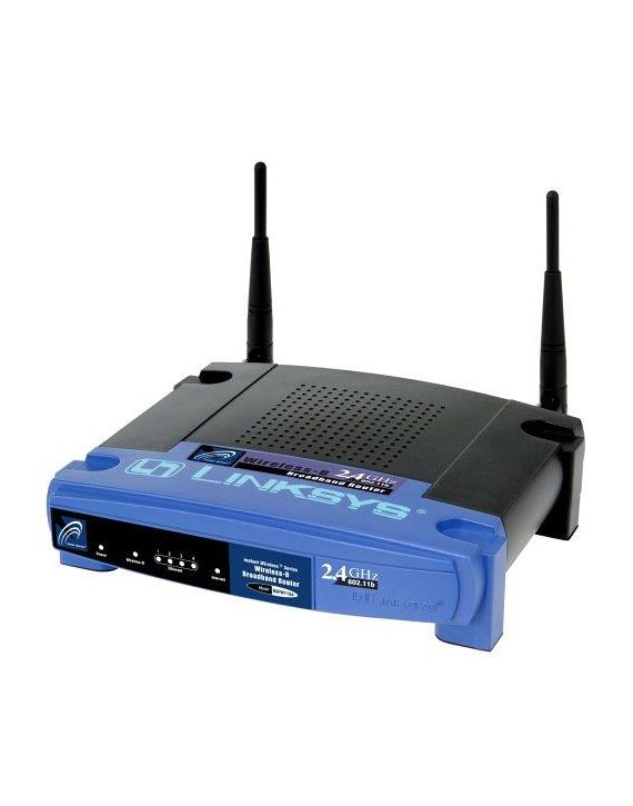 Linksys BEFW11S4 2.4GHz 4-Port 10/100Base-T 802.11b Wireless-B Broadband Router