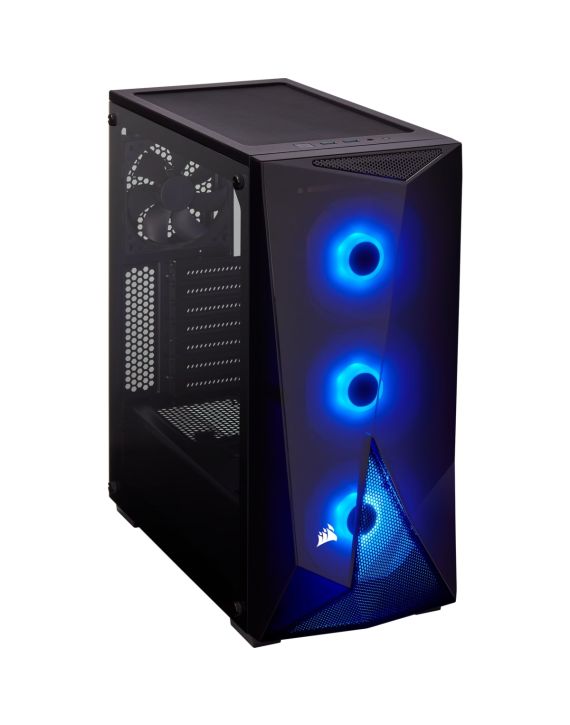 Corsair CC-9011166-WW RGB Tempered Glass Mid-Tower ATX Gaming Case for Carbide Series SPEC-DELTA