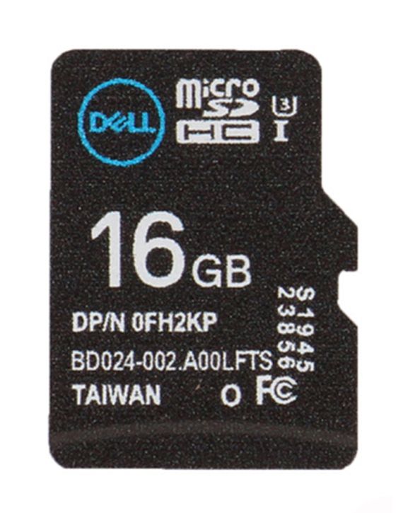 Dell FH2KP 16GB U3 Micro SD Card