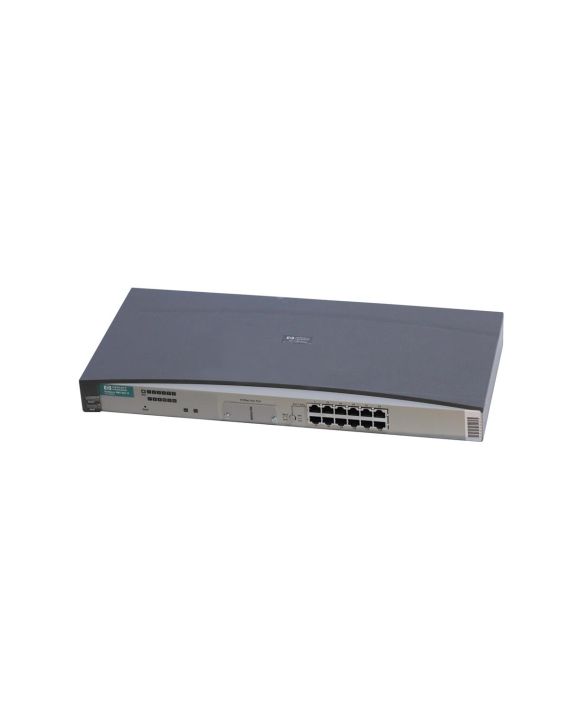 HP J3300-69001 ProCurve 10Base-T Ethernet Hub 12-Ports 1 Transceiver Slot