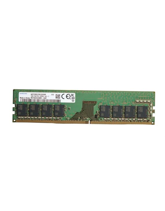 Samsung M378A2G43BB3-CWE 16GB 3200MHz DDR4 PC4-25600 Non ECC CL22 260-Pin DIMM 1.2V Single Rank x8 Memory Module