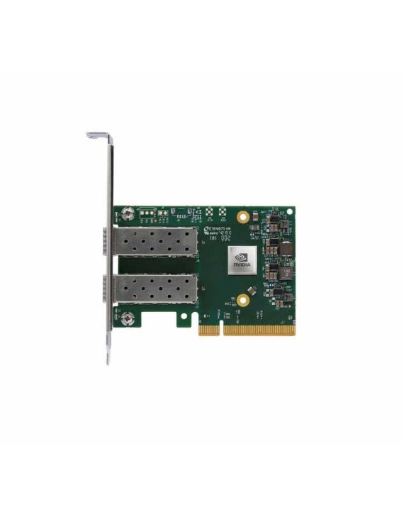 Mellanox MCX631102AE-ADAT 25GbE Dual-Port Ethernet PCI Express 4.0 x8 HH-HL Network Adapter