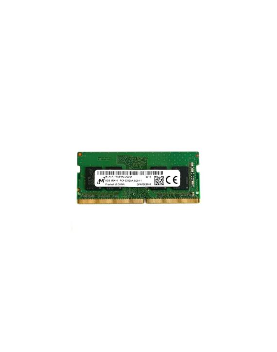 Micron MTA4ATF1G64HZ-3G2E1 8GB 3200MHz DDR4 PC4-25600 Non-ECC CL22 260-Pin SoDimm 1.2V Single Rank x16 Memory Module