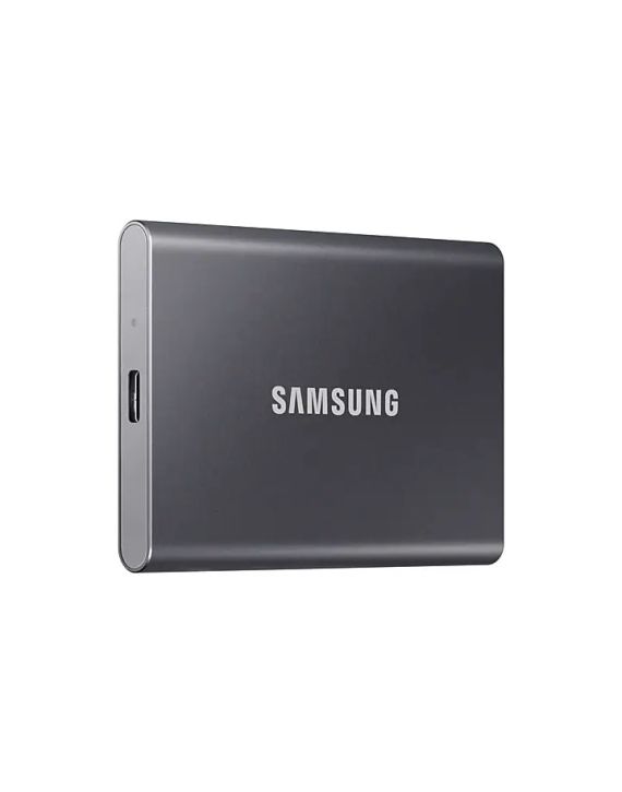 Samsung MU-PC1T0T T7 Gray 1TB USB 3.2 10Gb/s (AES-256) Portable External Solid State Drive (SSD)