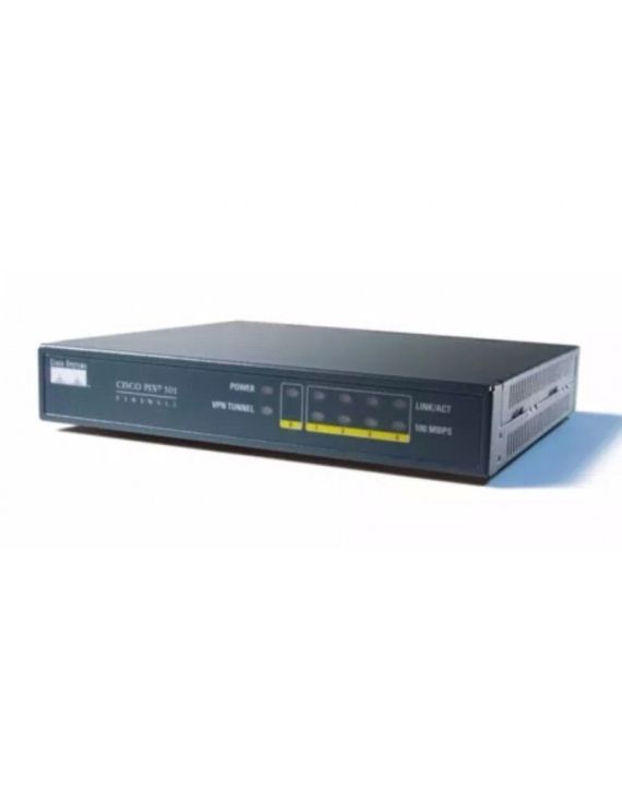 Cisco PIX-501-BUN-K8 PIX 501 DES 5 port 10 User Security Appliance
