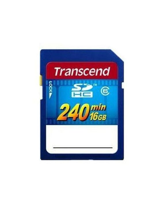 Transcend TS16GSDHC6V 16GB SDHC HD Video Card (class 6) Secure Digital Card