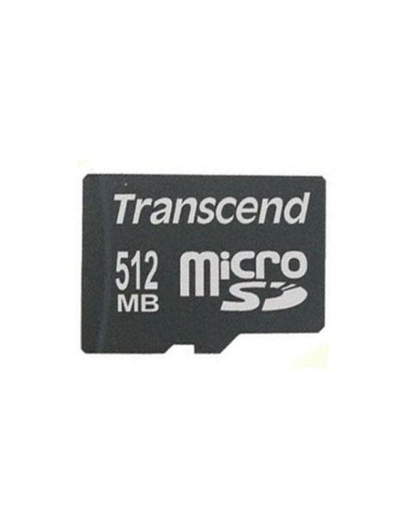 Transcend TS512MUSD 512MB microSD Card 512 MB